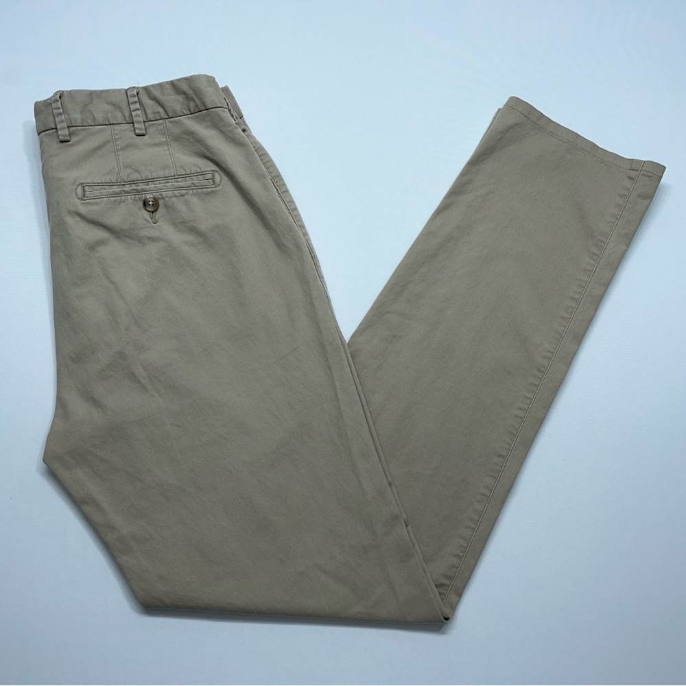 Peter Millar Pants Mens Size 33x32 Khaki Crown Sport Pima Cotton Spandex Preppy